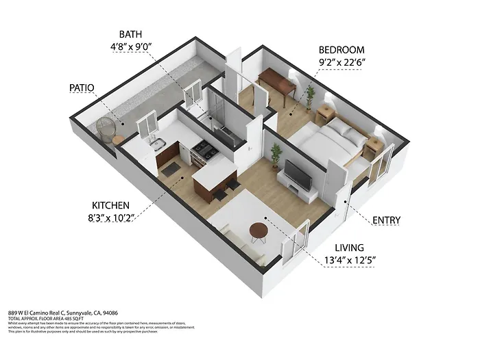 1Br Work-Ready Near Tech Hubs 31 Nights